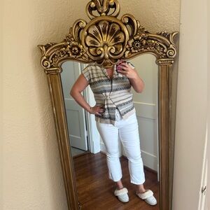 Chaps western sweater vest